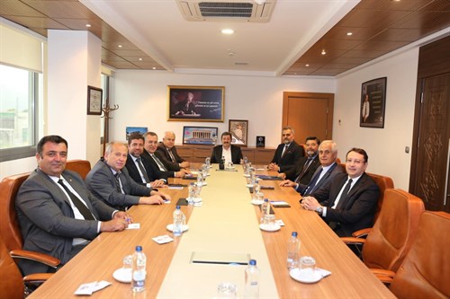 Muğla Oda ve Borsa Başkanları toplantısı Valimiz Sayın Orhan Tavlı başkanlığında yapıldı.