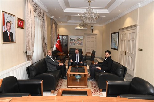 Ortaca Belediye Başkanı Alim Uzundemir, Valimiz  Orhan Tavlı'yı ziyaret etti.