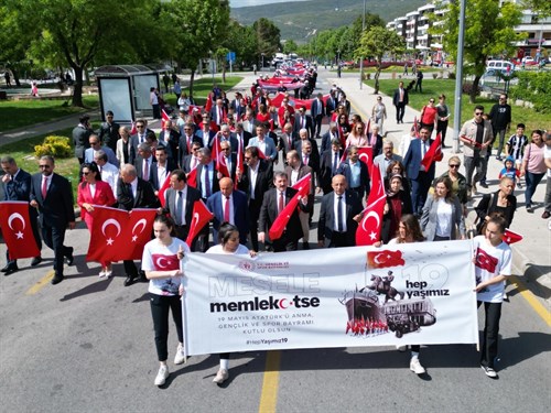 19 Mayıs Atatürk'ü Anma, Gençlik ve Spor Bayramı Muğla’da çeşitli etkinliklerle kutlandı