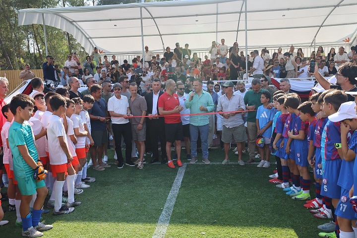 Valimiz Sayın Dr. İdris Akbıyık Köyceğiz İlçemize Kazandırılan Düşbelen Spor Kulübü Futbol Sahası ve Tesislerinin Açılışına Katıldı