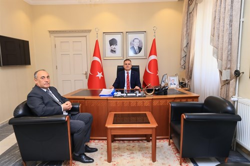 Valimiz Sayın Dr. İdris Akbıyık, Yatağan Kaymakamı Olarak Atanan Turgay İlhan’ı Makamında Kabul Etti