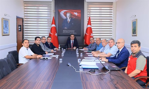 İl Toprak Koruma Kurulu Toplantısı Valimiz Sayın Dr. İdris Akbıyık Başkanlığında Yapıldı